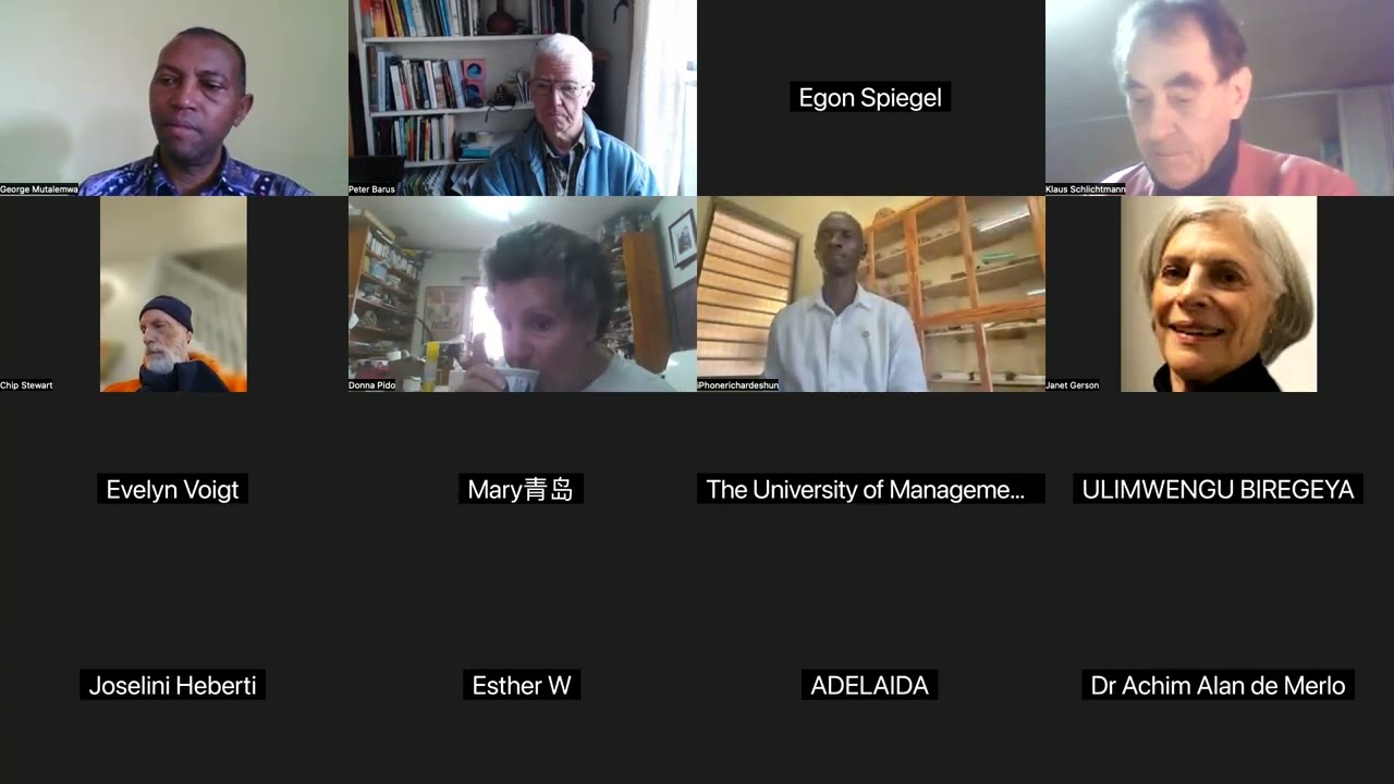 Global Peace Africa Webinar Prof. Klaus Schlichtmann