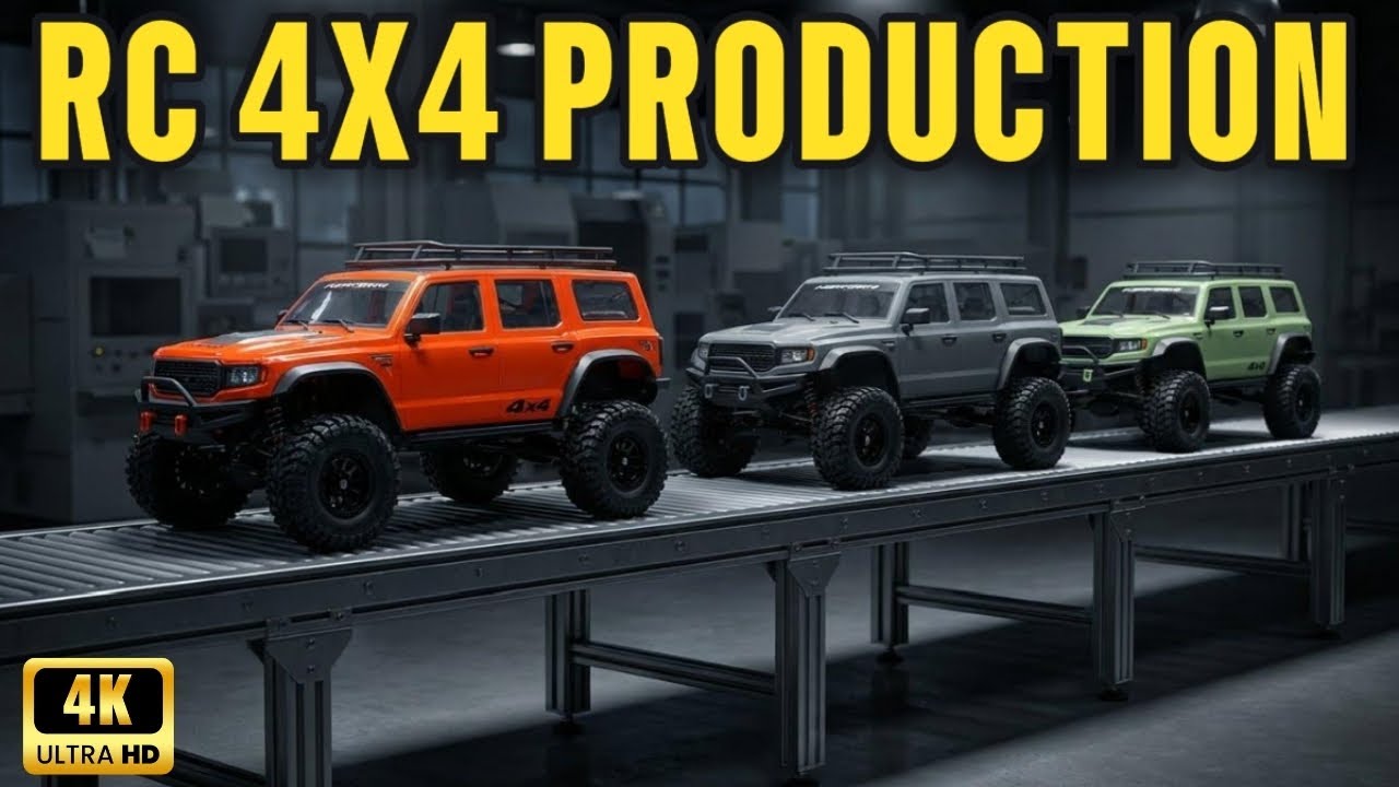 Inside the Rc 4X4 Production | Real Manufacturing Process