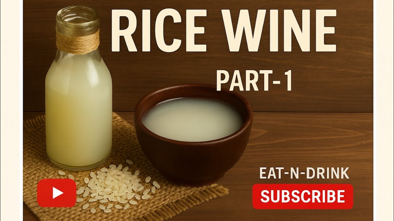 Homemade Rice Wine Recipe | Traditional Fermentation Method | Easy Wine Making at Home ​