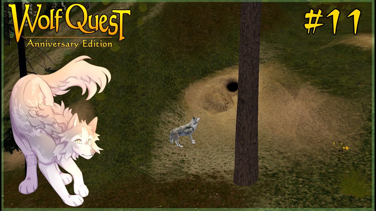 🐺[Wolfquest3] Ways of Water🌊 : WE HAS PUPPIES!! #11