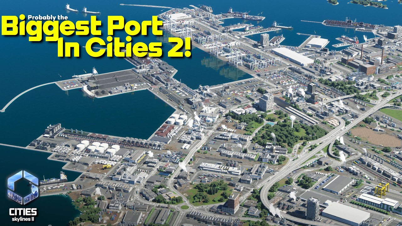We are DONE With the Harbour - Cities Skylines II [Coral Reeches]