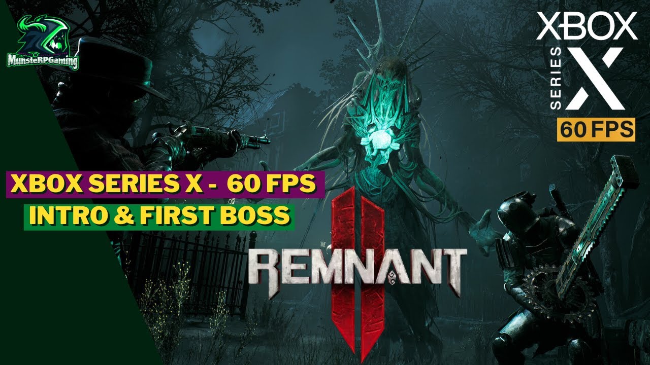 Remnant 2  - Series X - 60fps - Intro - Gameplay and Loading