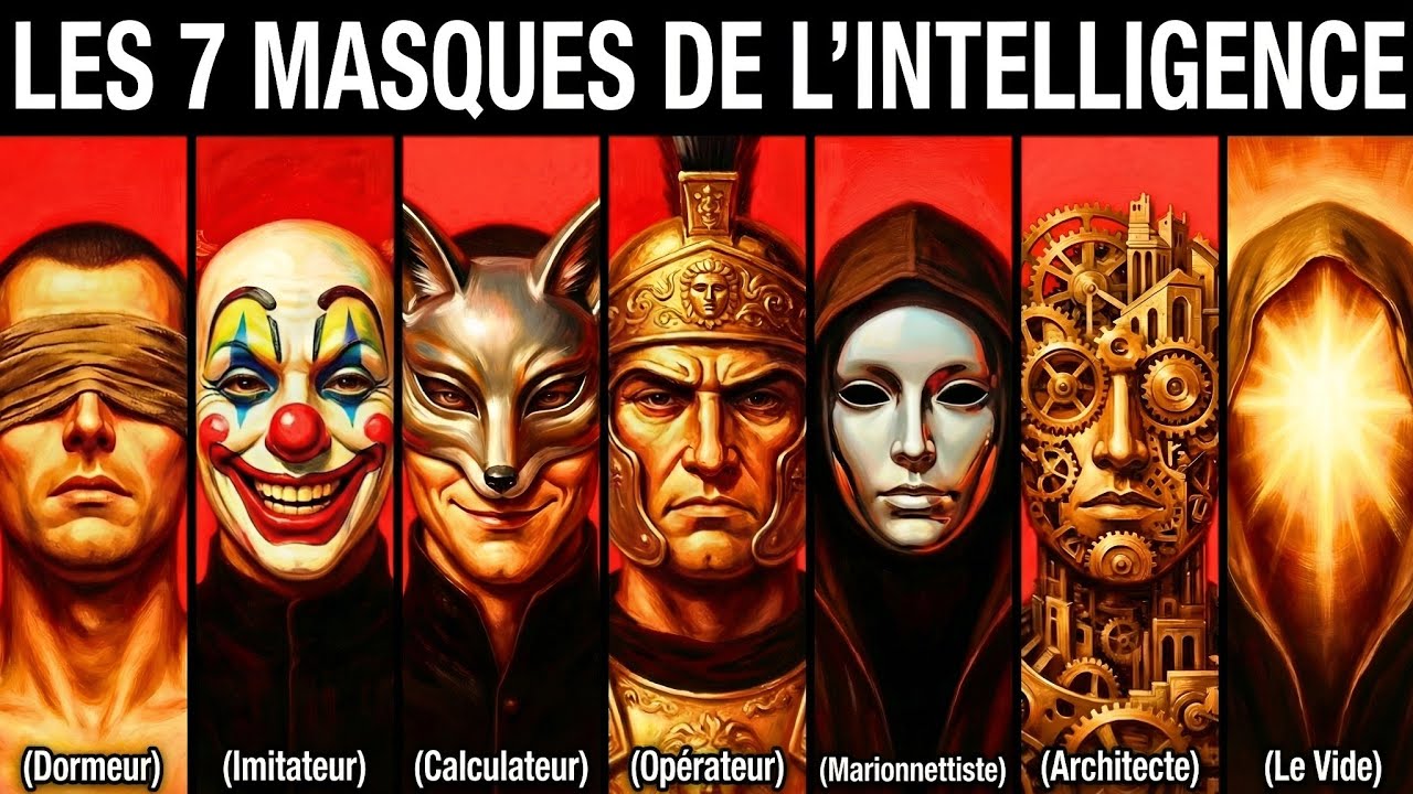 7 Niveaux d’Intelligence – Où te Situes-TU ? | Machiavel 🧠