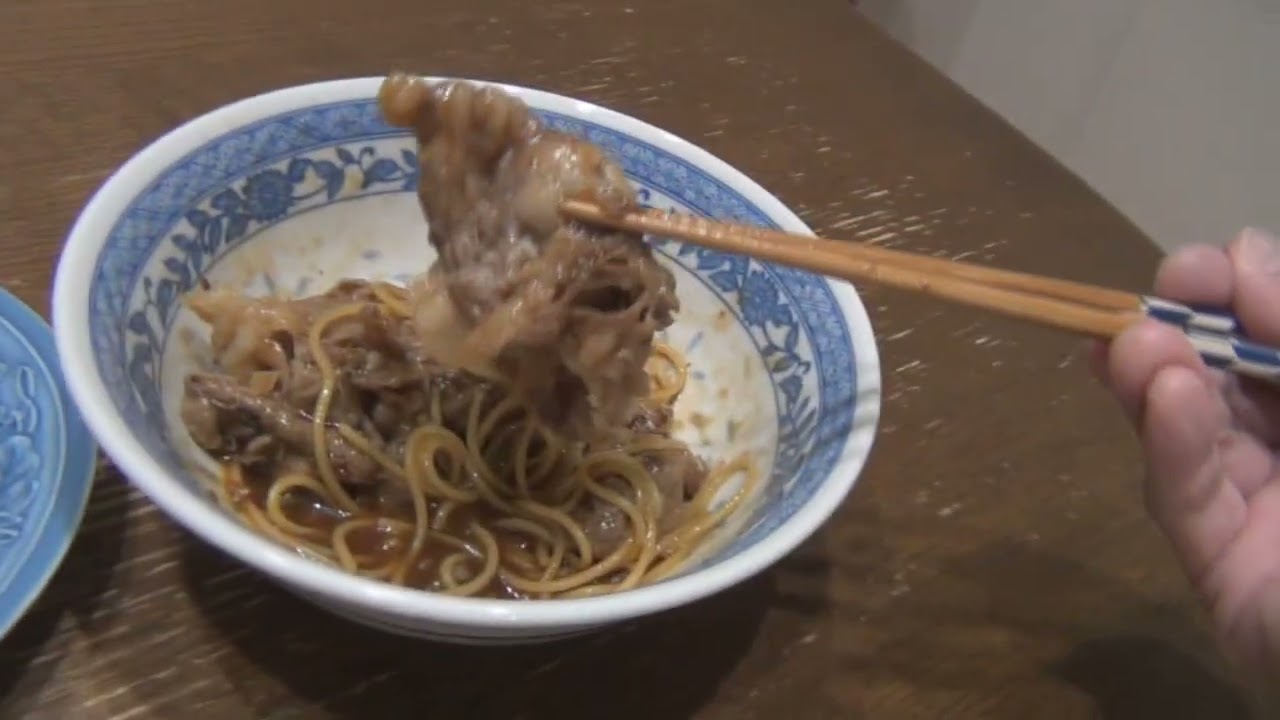 2026年1月19日のおうちスパゲッティ肉と海のTちゃま倶楽部