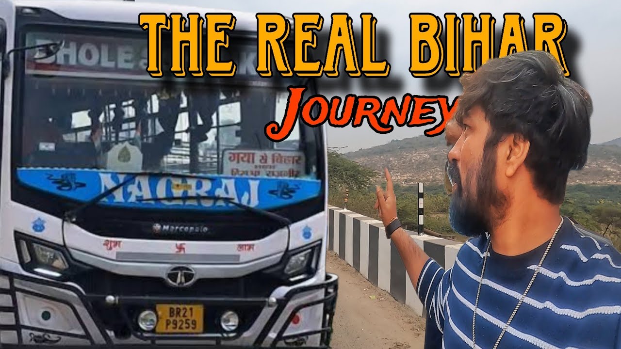 Cheapest Journey From Bodh Gaya To Rajgir | The Real Bihar Journey In a Local Bus