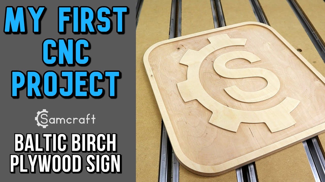 My FIRST Sign on the Shapeoko Pro CNC Router