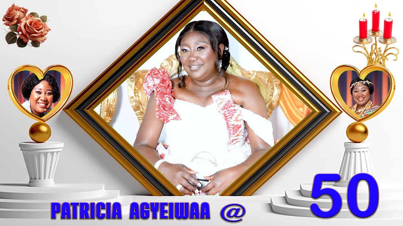 Patricia Agyeiwaa @ 50. Culture @ it's best.