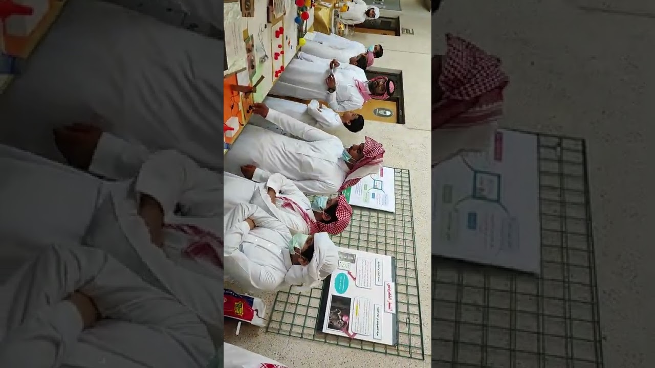 المعرض العلمي لعام 1443 لمدرسة سعد بن معاذ المتوسطة ببقيق