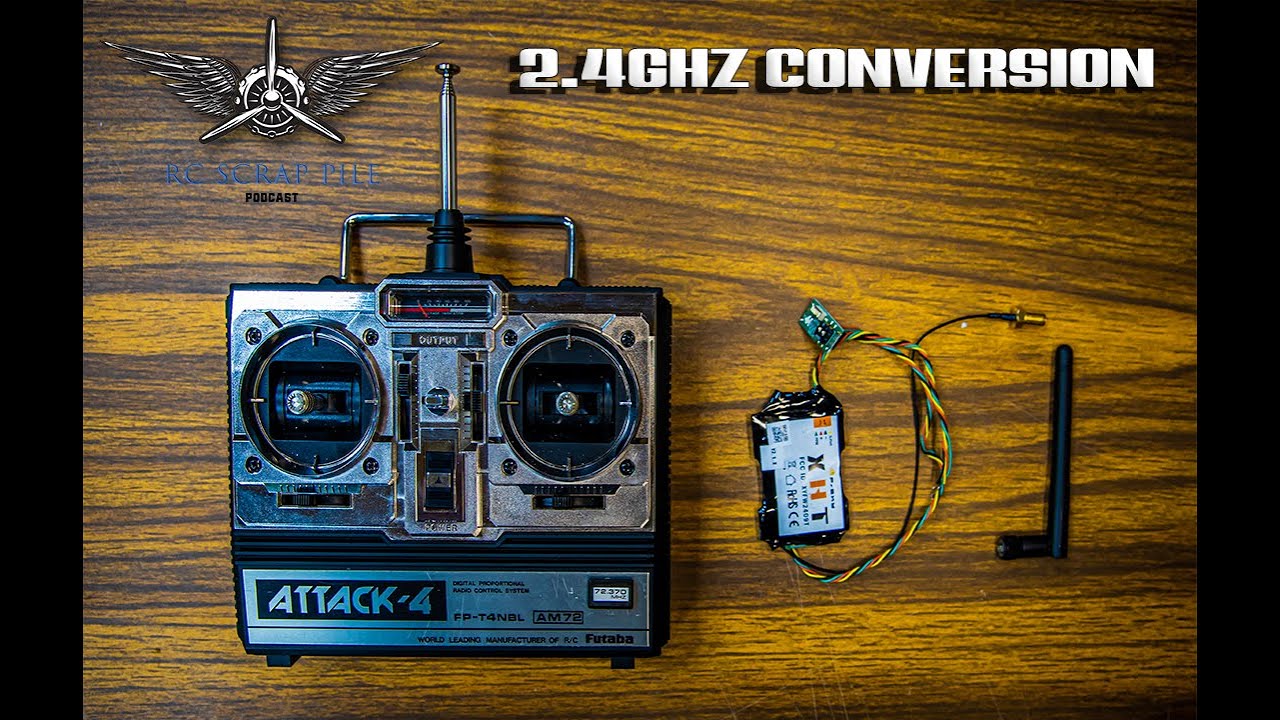 Installation of an FrSky XHT - DIY Telemetry Module into a Futaba Attack 4 transmitter