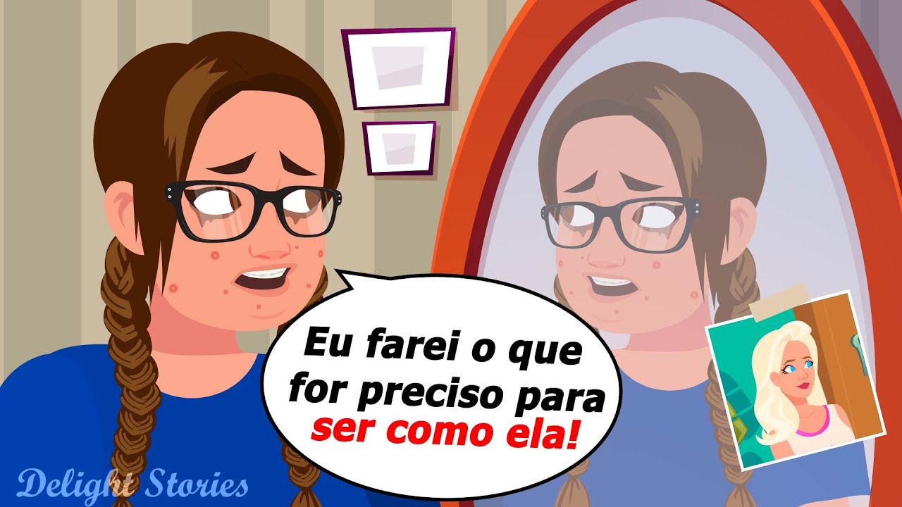 Passei 5 anos para me tornar uma cópia da garota mais bonita da escola