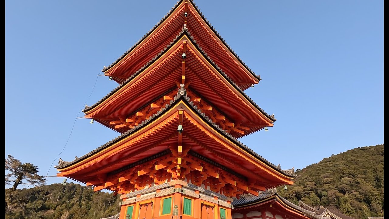Gion to Kiyomizu-dera Temple in 4K