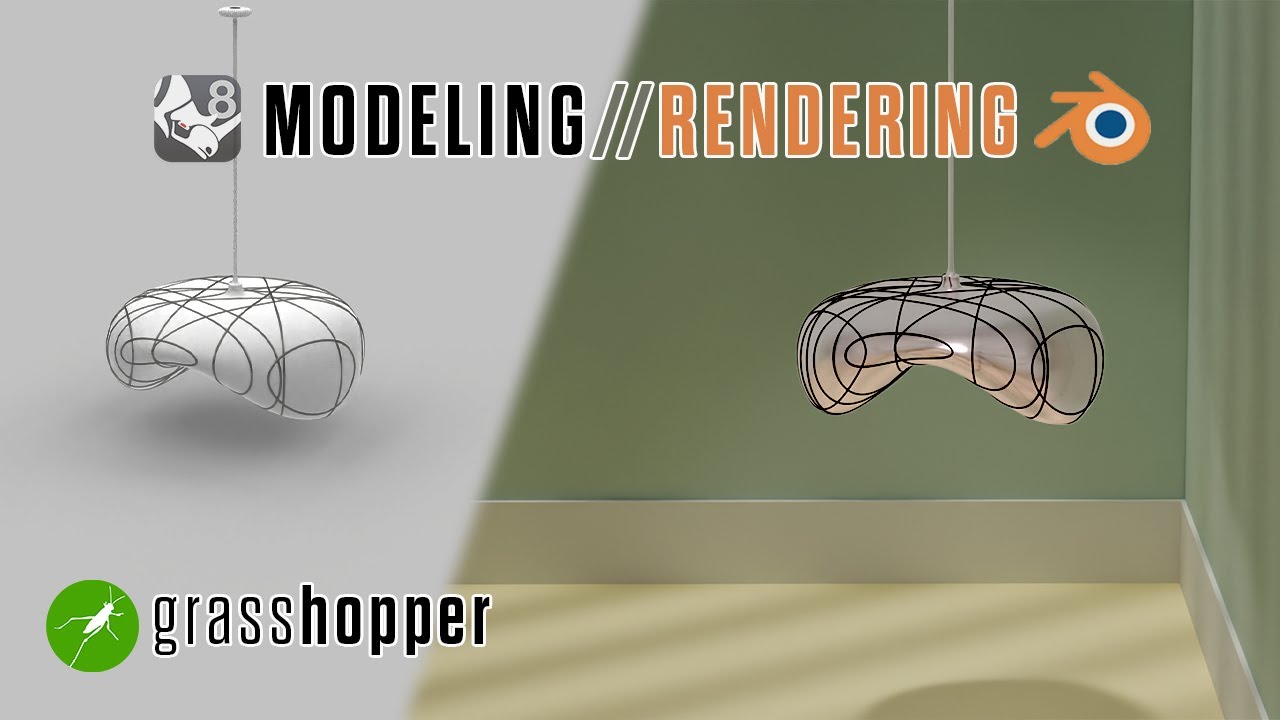 Parametric Light Design | Grasshopper + Rhino + Blender for Mac