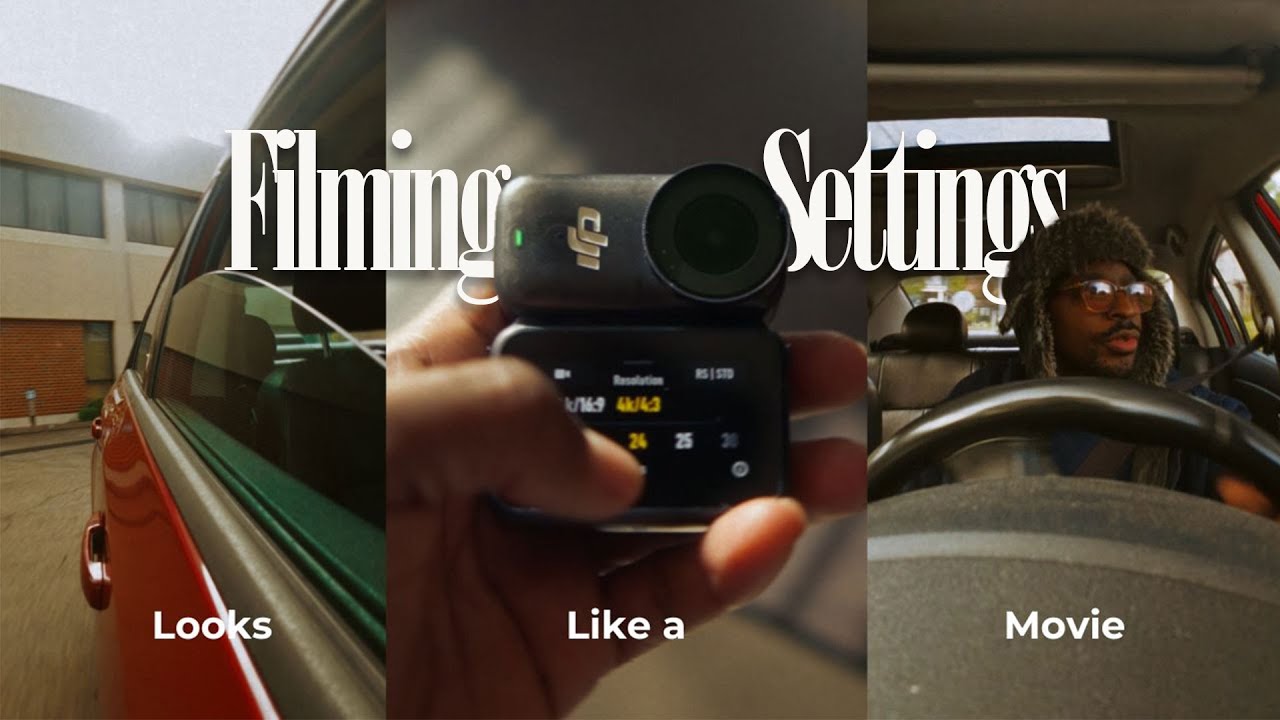My Dji Osmo Nano Cinematic settings | Solo filming Tips for Beginners #djiosmonano #dji