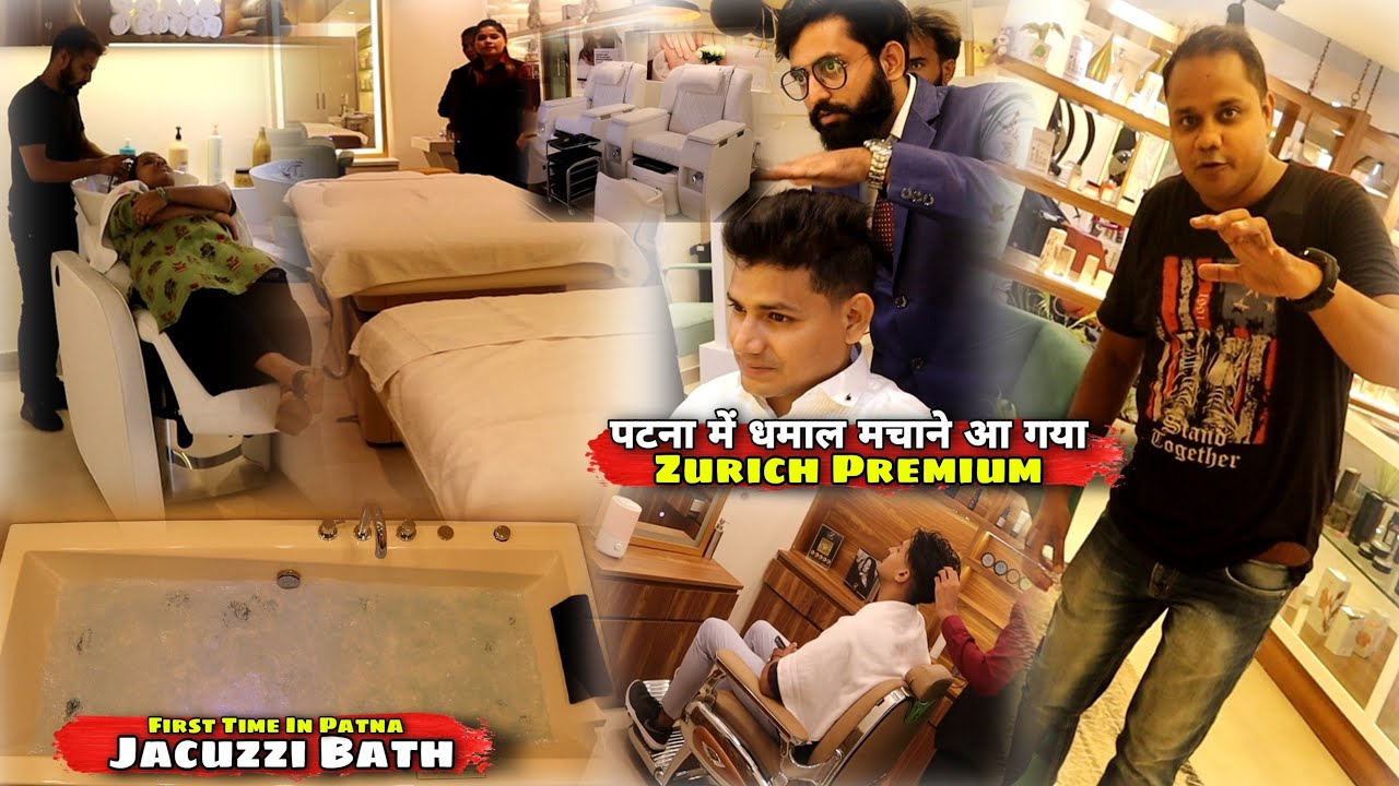 Patna में धमाल मचाने आ गया Zurich-A Premium Salon | यहां का रेट आपको हैरान कर देगा | Matargashti