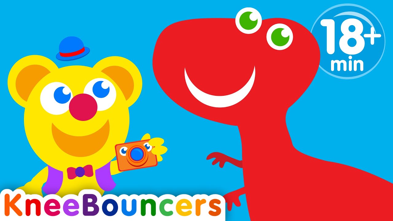 Nursery Rhymes and Toddler Songs | Dinosaurs | Rainy Day | Jungle Animals | KneeBouncers