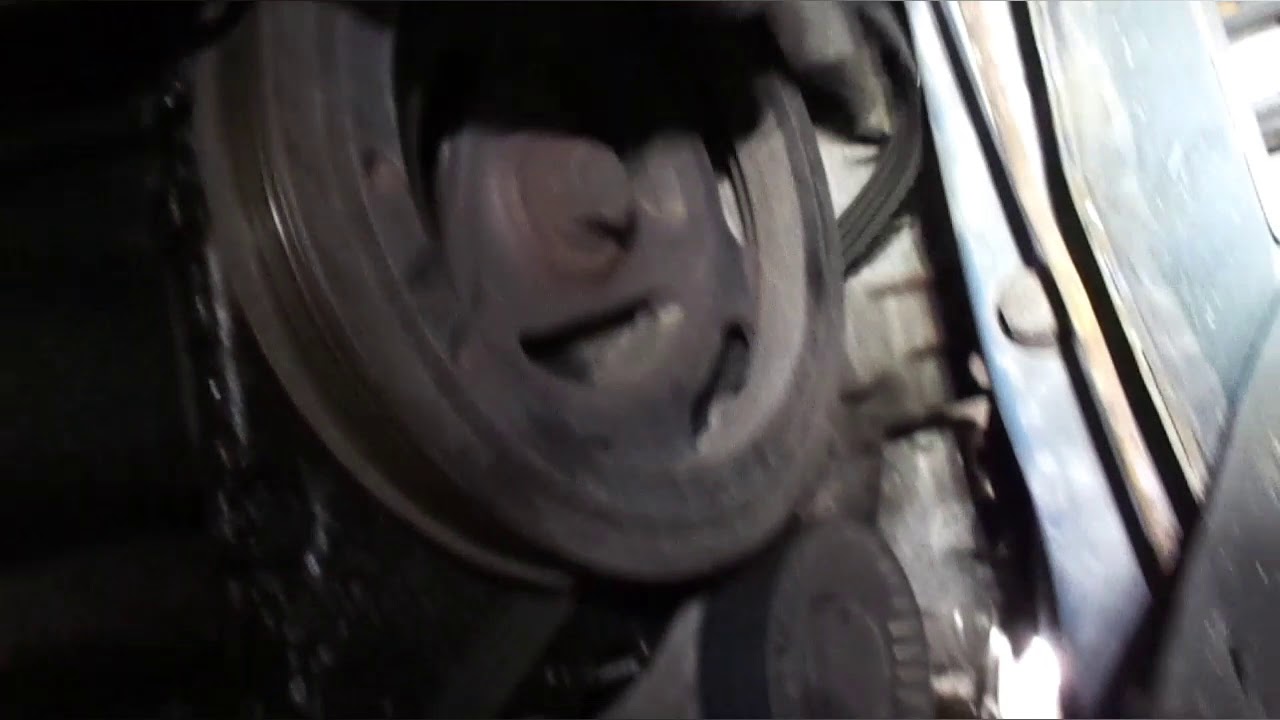 2005 dodge stratus 2.7v6 serpentine belt replacement