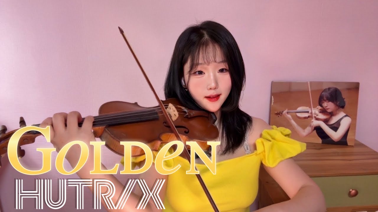 GOLDEN 🎻 Violin Cover | HUNTR/X K-POP Demon Hunters OST by haena 해나의 바이올린 정원