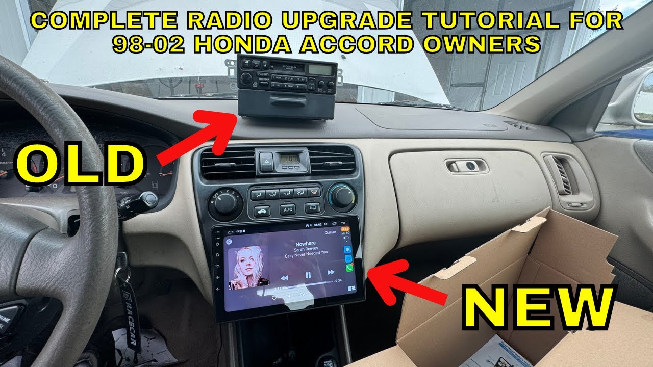 Как обновить радио в Honda Accord 98–02 годов выпуска