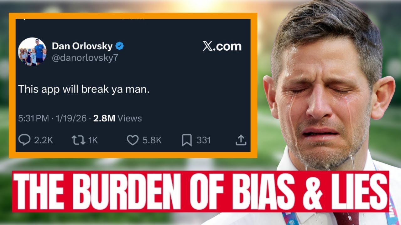 Dan Orlovsky Breaks Down in Tears: The Weight of Media Bias on Josh Allen vs. Lamar Jackson!