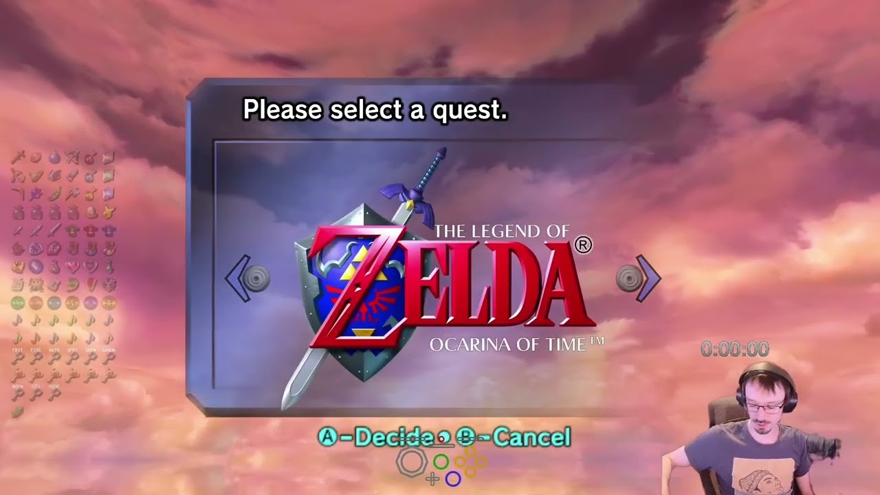 No Hit Ocarina of Time Randomizer - Attempt 36