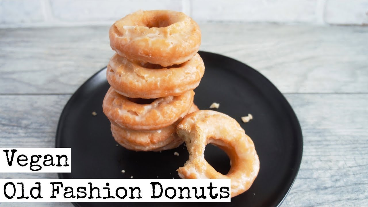 AMAZING Old Fashion Donuts | How To Make Vegan Donuts | EASY