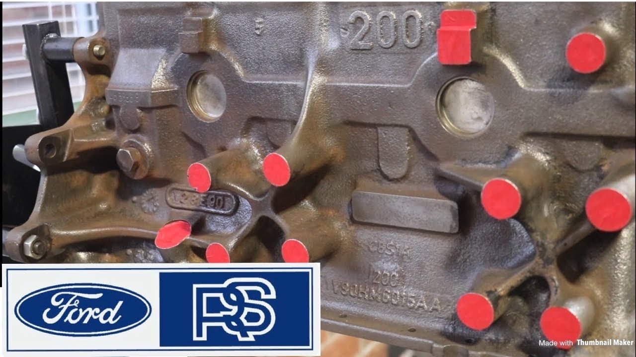 £5000 Sierra Cosworth Engine Block Clean Up
