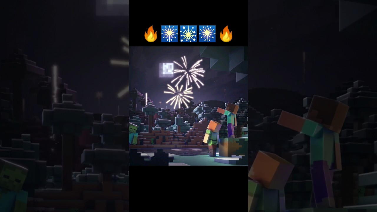 Minecraft Fireworks 🎆|