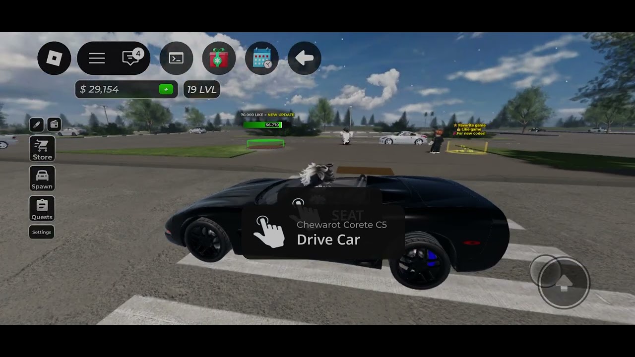 Playing Drift 36 on roblox || episode 2