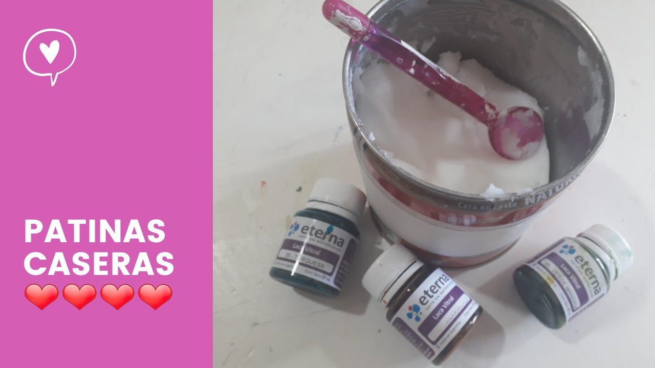 Como hacer patinas a la cera CASERAS #gracielaherman