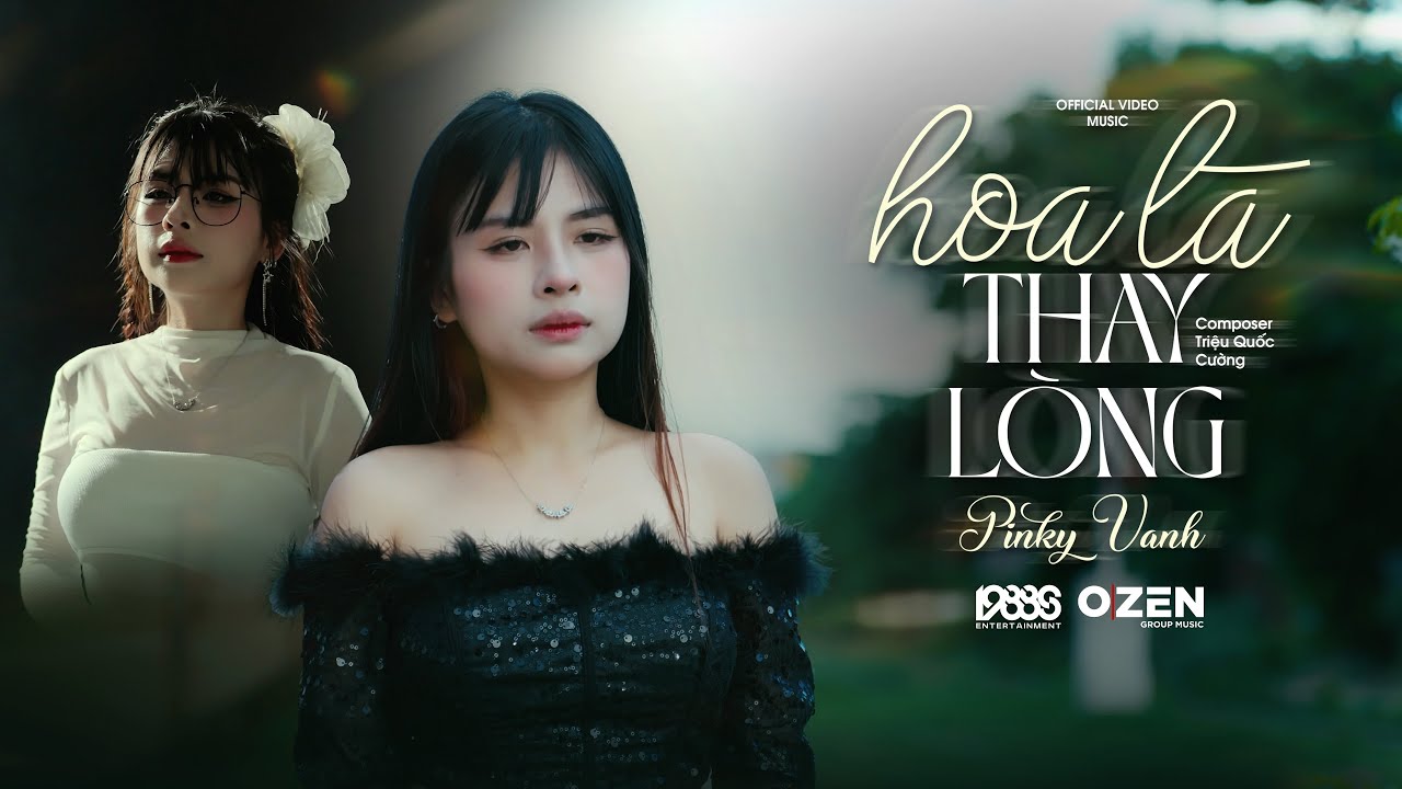 HOA LÁ THAY LÒNG - PINKY VANH | MUSIC VIDEO SING | Em vẫn cố gắng yêu người vì lời nói dối như vậy