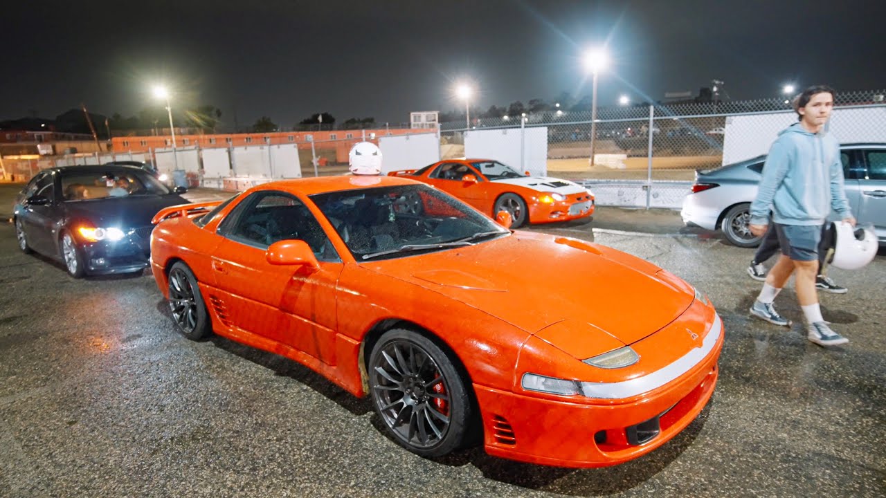 TWIN Turbo Mitsubishi 3000GT En la Pista! | MIGUEL DSM 