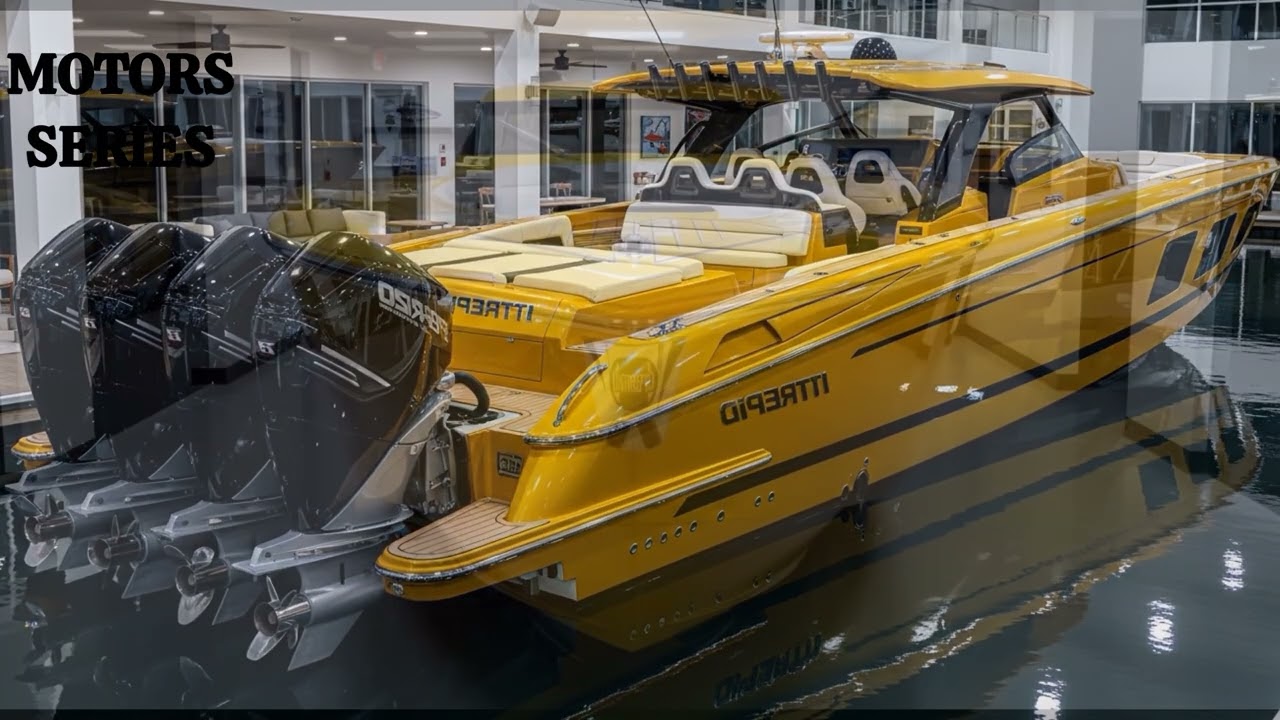 Intrepid Powerboats 2026 🚤 | High-Performance Luxury Night View