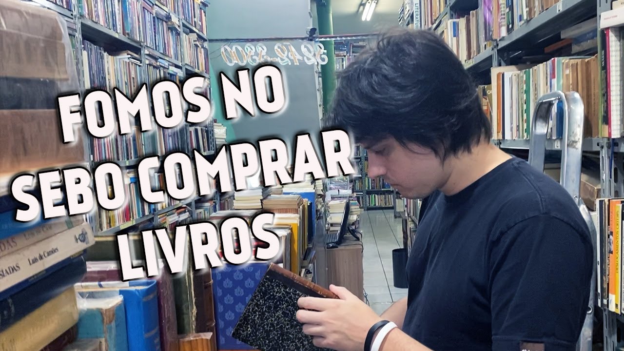 FOMOS NO SEBO E COMPRAMOS LIVROS FANTÁSTICOS
