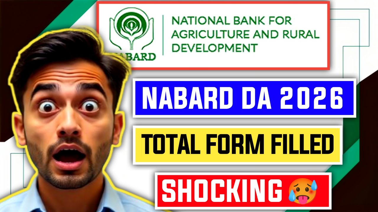 📢 NABARD DA 2026 Total Registrations SHOCKED Everyone 😱 | Real Numbers Revealed 😱