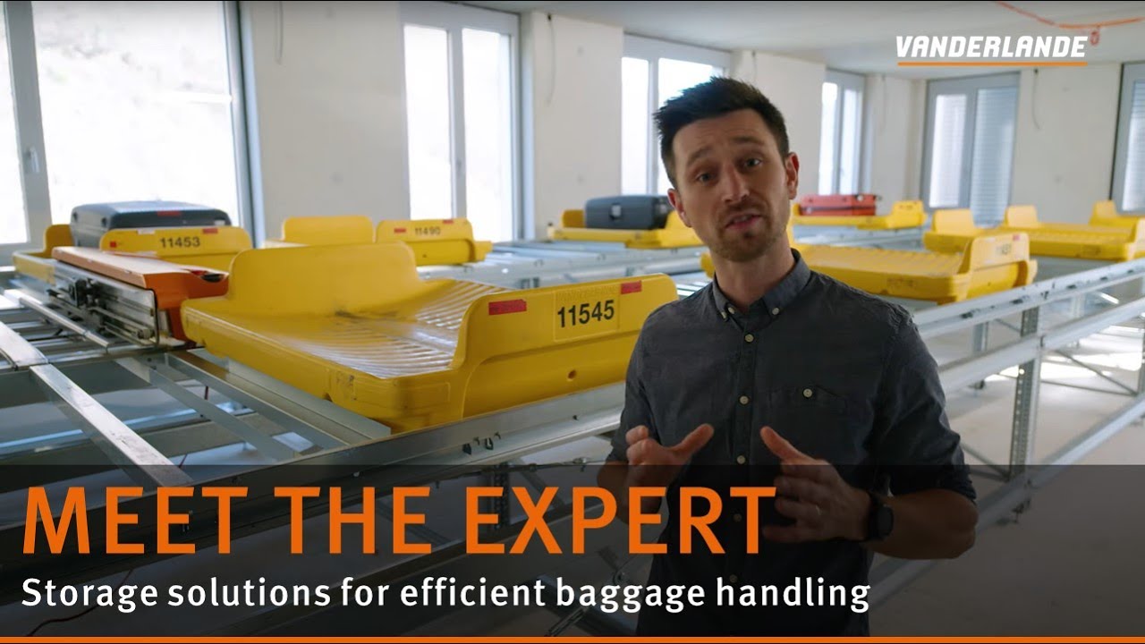 Storage solutions for efficient baggage handling | Meet the Expert | Vanderlande