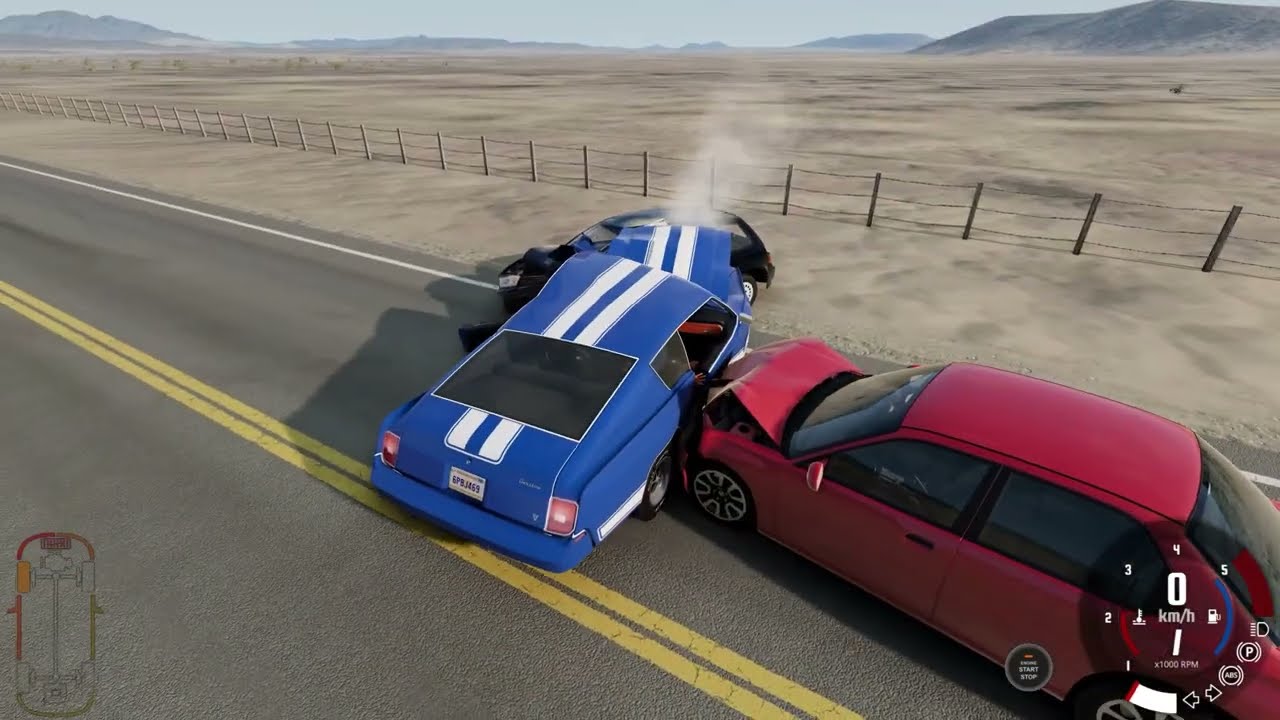 Overconfident Driver Crashes  🚗🔥 |  BeamNG.drive