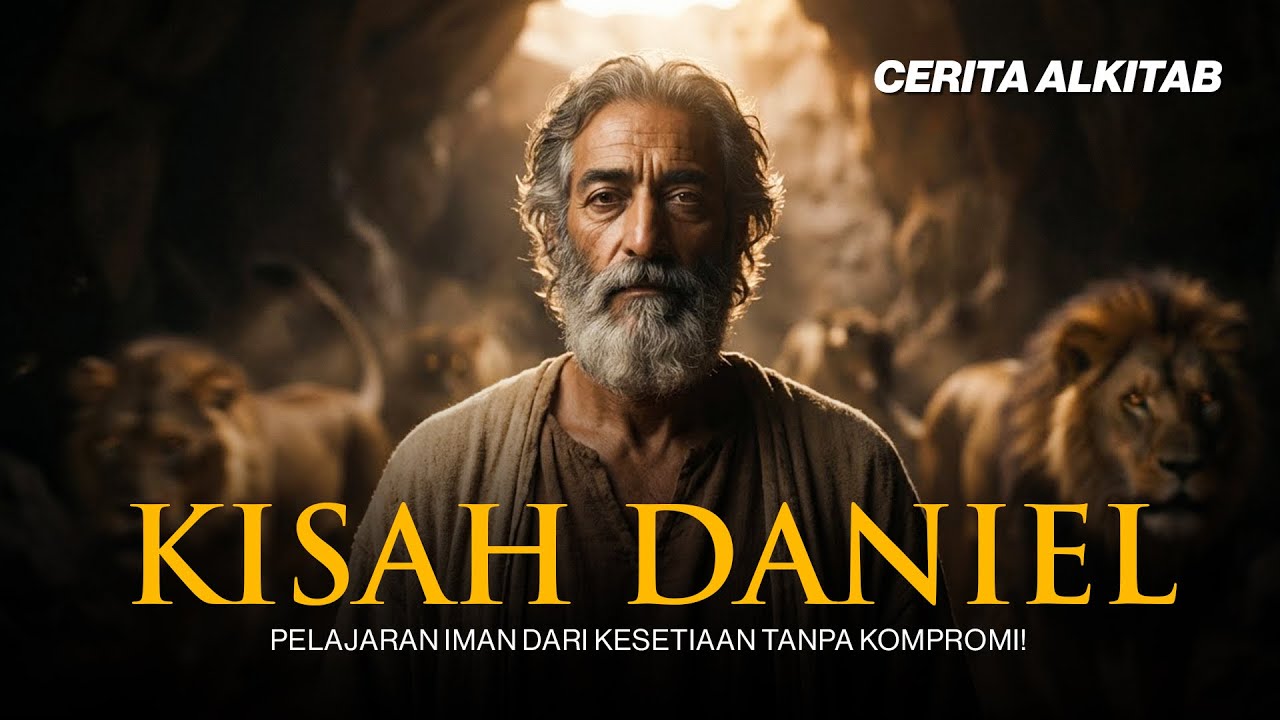 Cerita Alkitab: Daniel di Gua Singa | Pelajaran Iman dari Kesetiaan Tanpa Kompromi