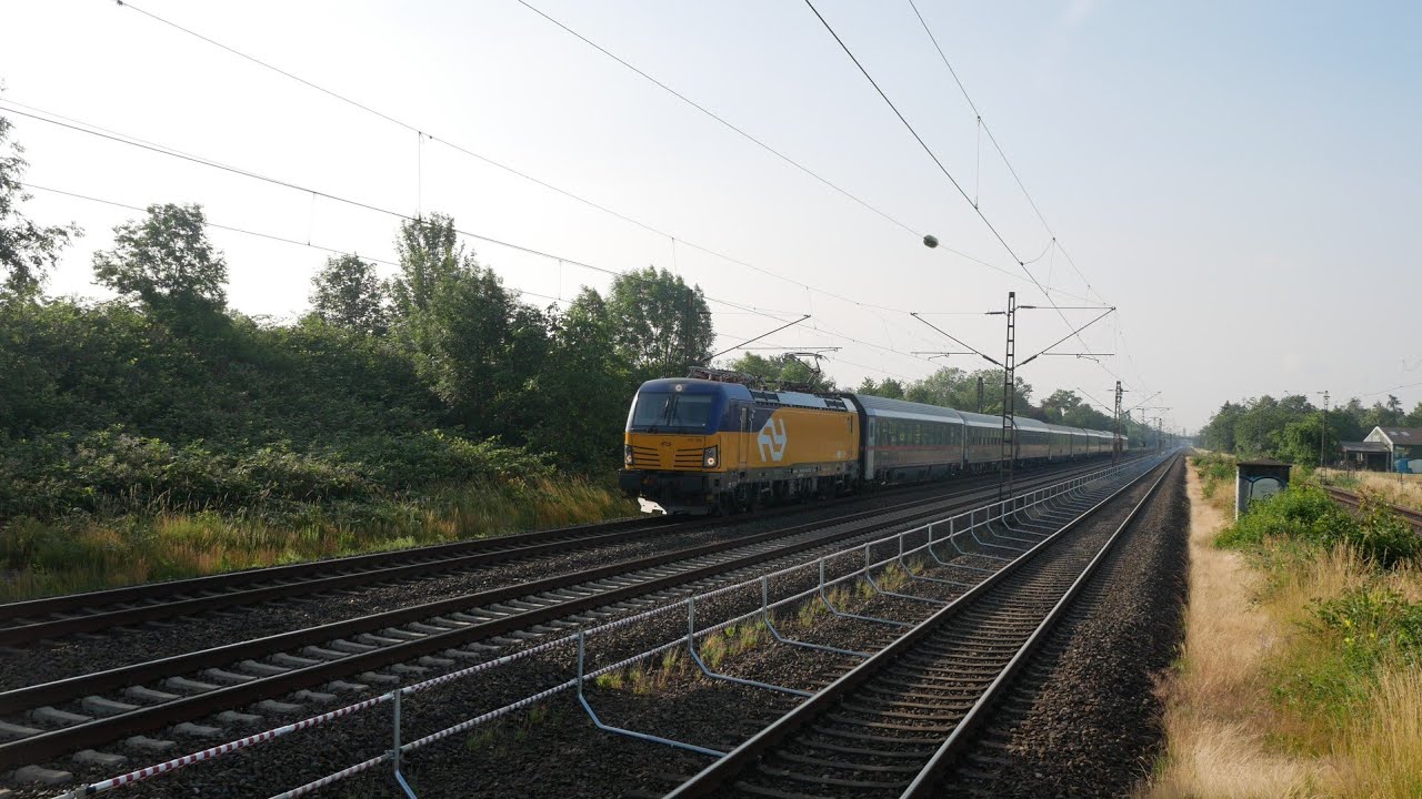 Eisenbahnverkehr in Langenfeld Berghausen mit Br 193 101 146 401 403 462 422 420 406 412 407 THA