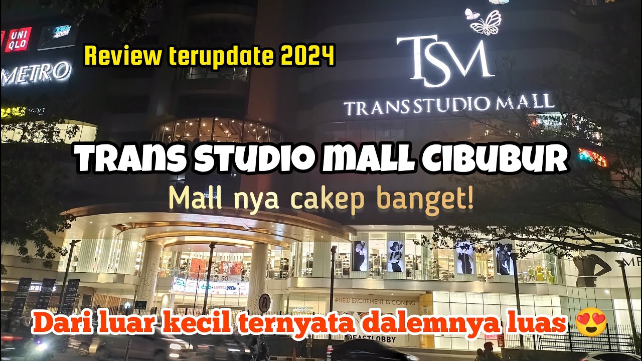REVIEW TRANS STUDIO MALL CIBUBUR TERBARU 2024 | GOKIL SIH DESIGN MALL NYA KEREN BANGET | SEMUA ADA
