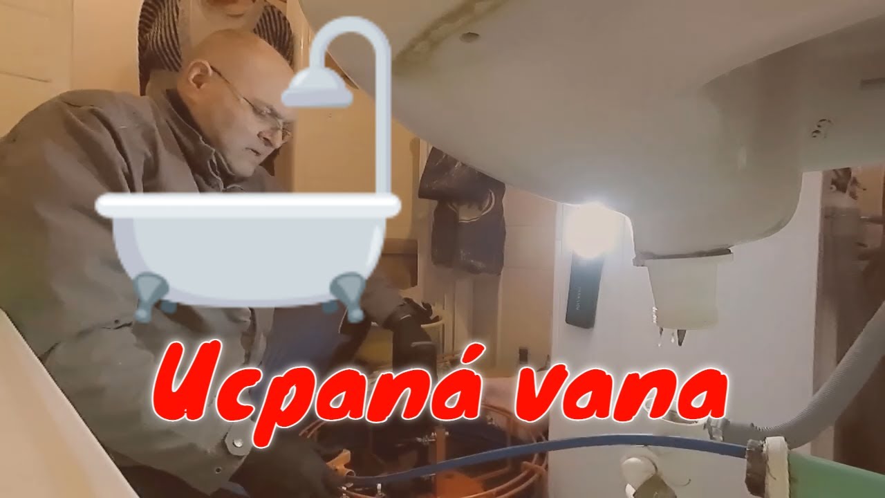 Čištění odpadů 39 (ucpaná vana )