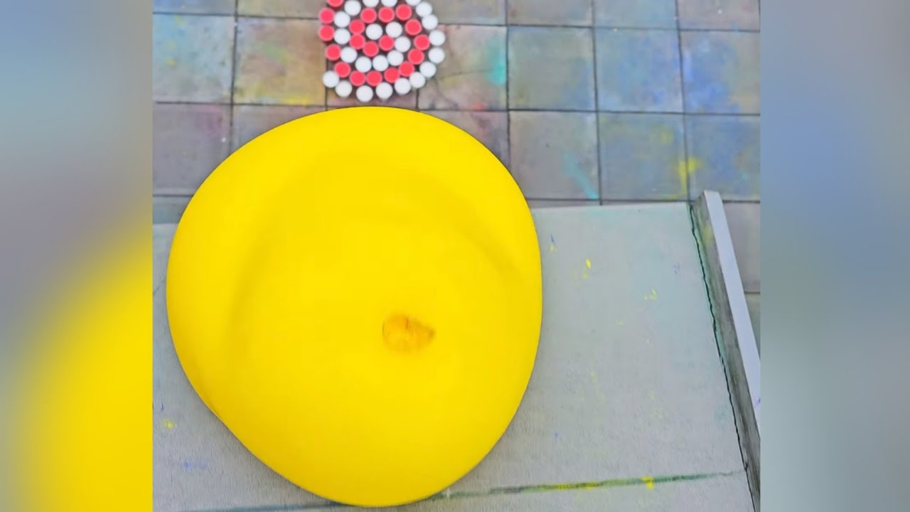 🎈Breaking Glass Bottles and Balloon drops🌈 - Crushing Crunchy & Soft Things💥⚠️🔥