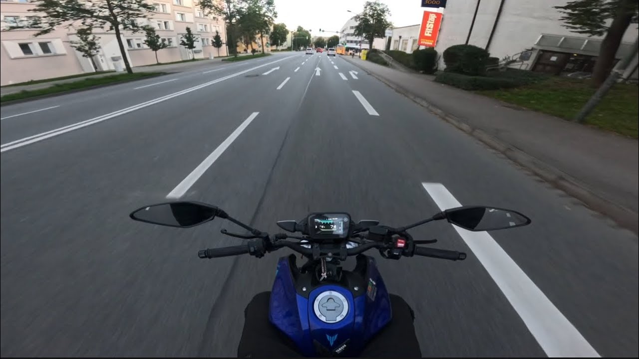 YAMAHA MT 125 [RAW] || POV RIDE [4K]