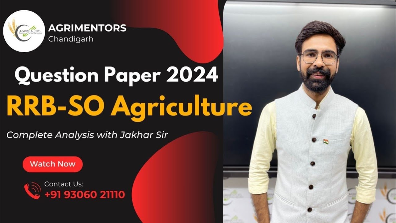 IBPS RRB SO Exam Analysis 2024 | Agriculture |