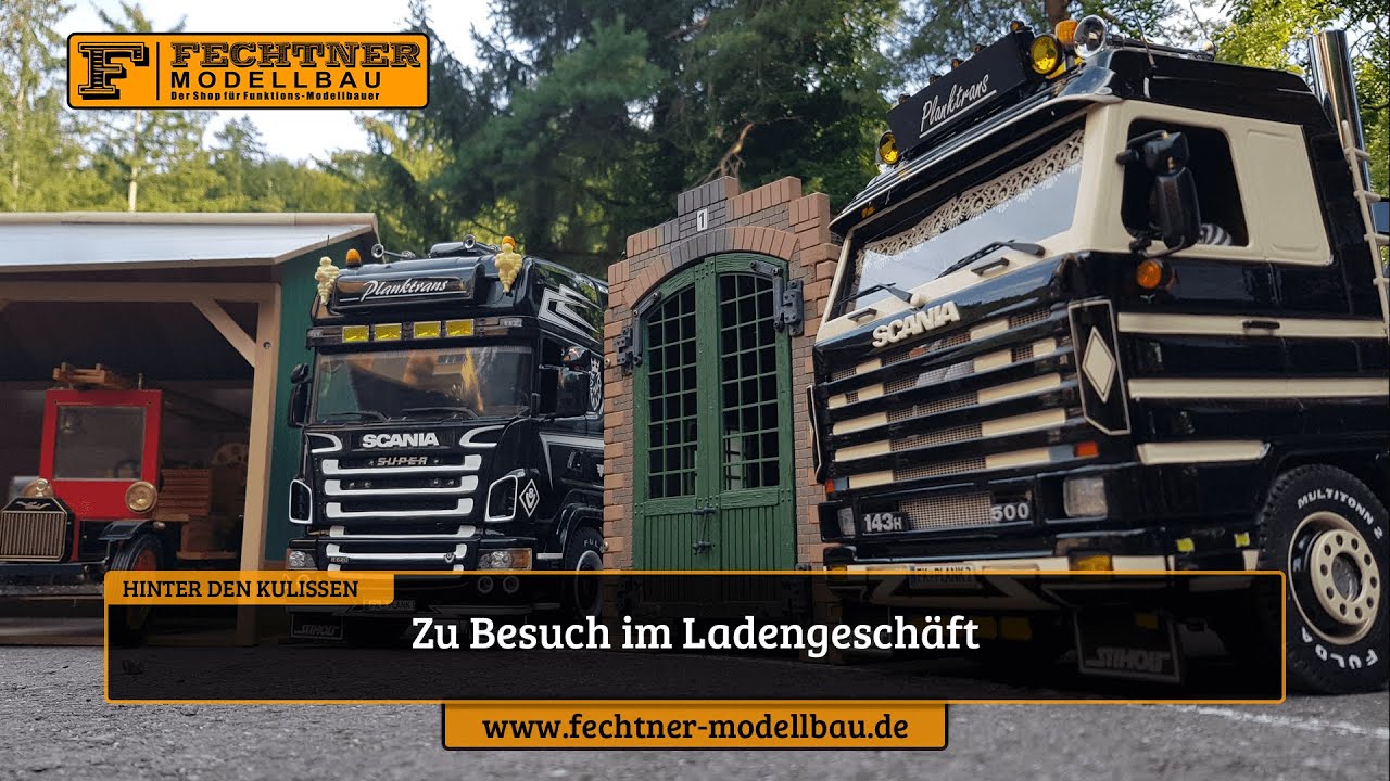 Ein klassicher Besuch des Ladengeschäftes von Fechtner-Modellbau