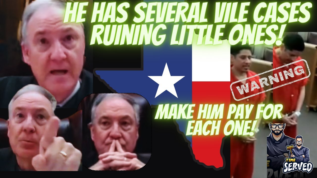 He Has Several VILE Cases Judge Make Him Pay For Each One!