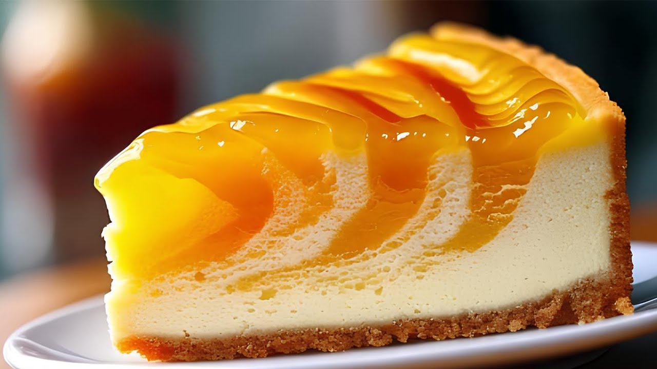 Dieser Zitronen-Zebra-Käsekuchen ist meine neue Lieblingsspeise! Er ist so einfach zuzubereiten! 🍋
