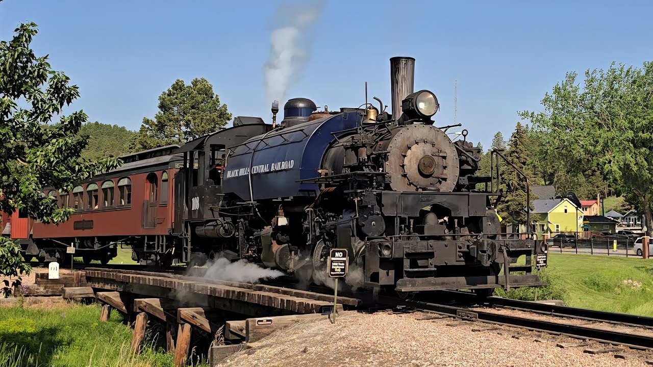 Black Hills Central Railroad Steam Train 2025