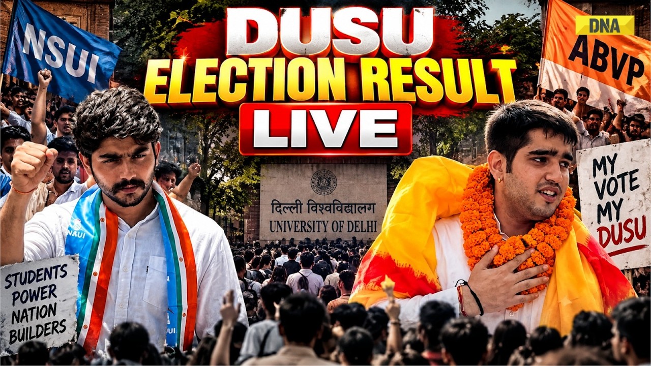 DUSU Election Result 2026 LIVE: ABVP's Yash Dabas vs NSUI's Vijay Shankar Who'll Be DUSU President?