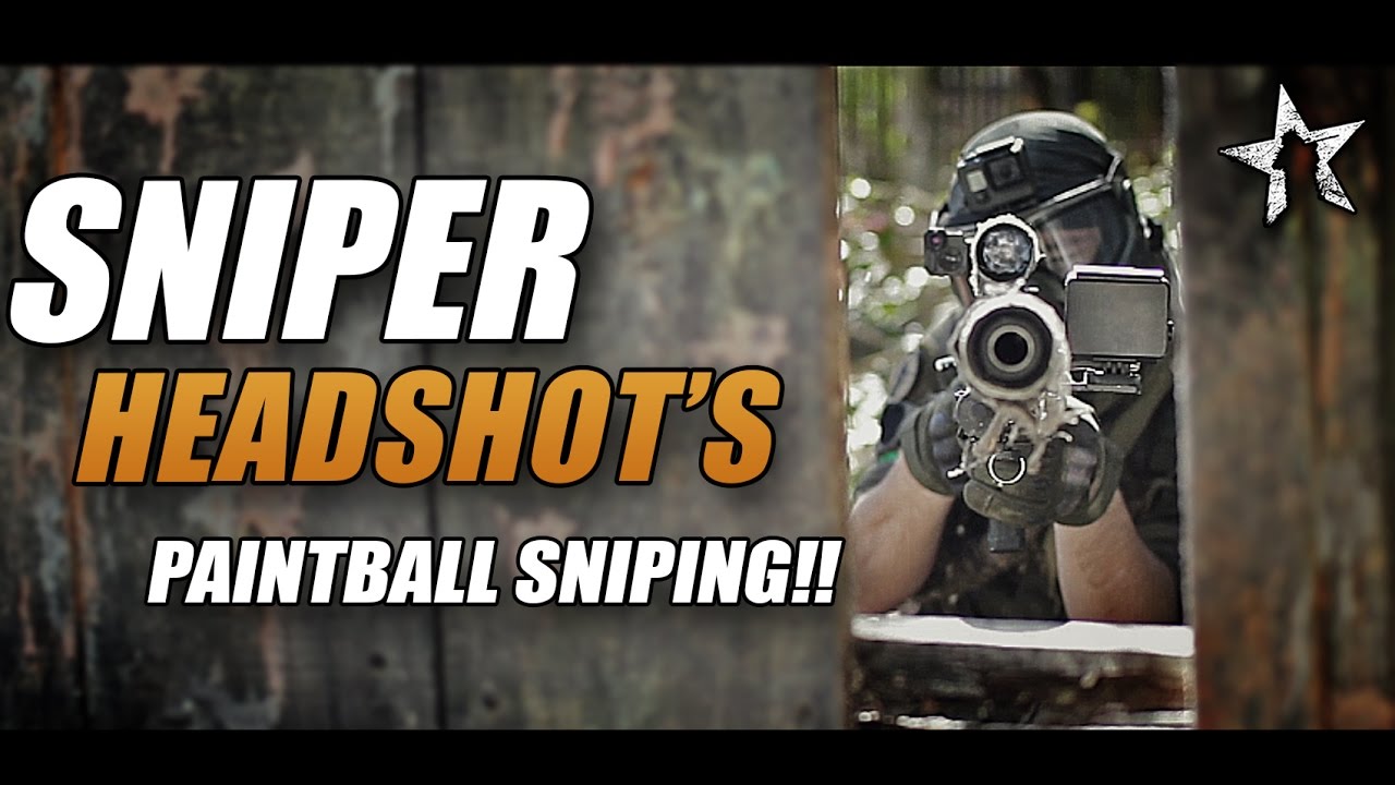 PAINTBALL SNIPER HEADSHOTS: Flanking the enemy with Deadly accuracy