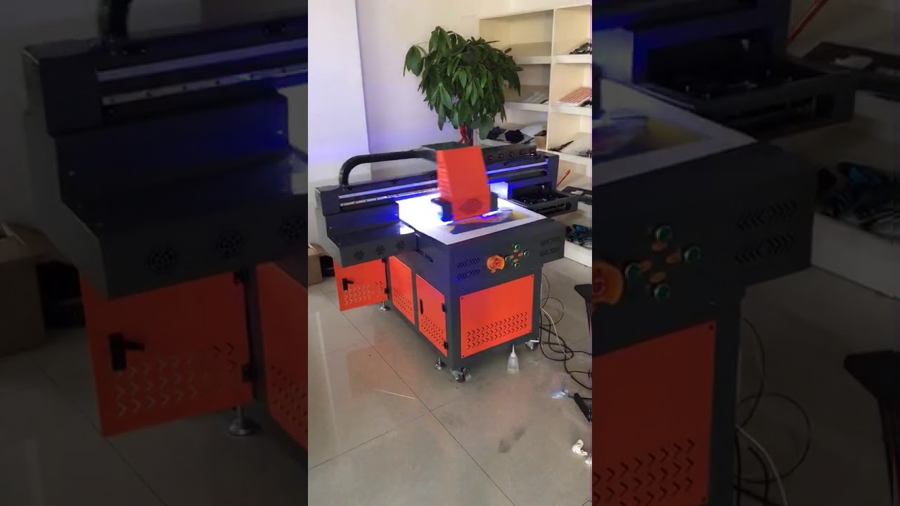 Small A2 Size UV Flatbed printer